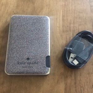 Kate Spade Slim Portable Powerbank Multi Glitter